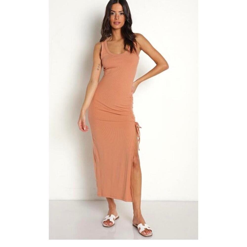 Lspace orange dress size xs